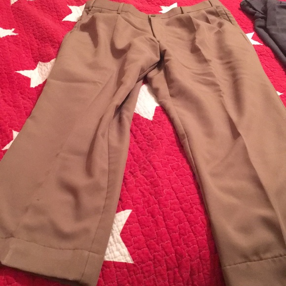 Men’s BNWOT Haband flannel lined dress pants - Picture 4 of 5